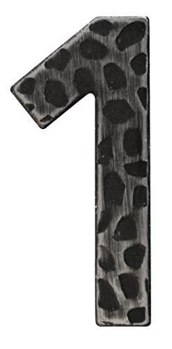 Alpertec 55209361K1 Hausnummer Nr. 1 Eisen Höhe: 120 mm Breite: 55 mm inkl. Schrauben und Dübeln Alpertec 55209361K1 Hausnummer Nr. 1 Eisen Höhe: 120 mm Breite: 55 mm inkl. Schrauben und Dübeln von Alpertec