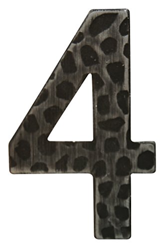 Alpertec 55209364K1 Hausnummer Nr. 4 Eisen Höhe: 120 mm Breite: 55 mm inkl. Schrauben und Dübeln Alpertec 55209364K1 Hausnummer Nr. 4 Eisen Höhe: 120 mm Breite: 55 mm inkl. Schrauben und Dübeln von Alpertec