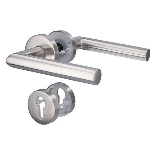 Alpertec Moskau-II 88020510 Edelstahl-Türgriff mit Rosette Alpertec Moskau-II 88020510 Edelstahl-Türgriff mit Rosette von Alpertec