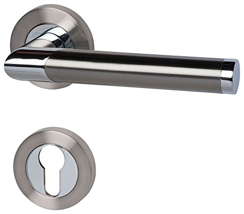Alpertec 88022010 GRT, für Wohnungseingangstüren beidseitig Drücker von Alpertec