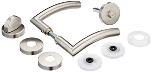 Alpertec 28020640 Edelstahl Peking II-R für Badtüren WC Drückergarnitur Türdrücker Türbeschläge Neu, für für Badezimmertüren Alpertec 28020640 Edelstahl Peking II-R für Badtüren WC Drückergarnitur Türdrücker Türbeschläge Neu, für für Badezimmertüren von Alpertec