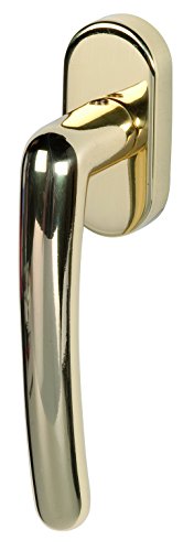 Alpertec Fenstergriff Franziska - R Messing poliert Stiftlänge 40 mm Fensterbeschlag, 32861570K1 von Alpertec