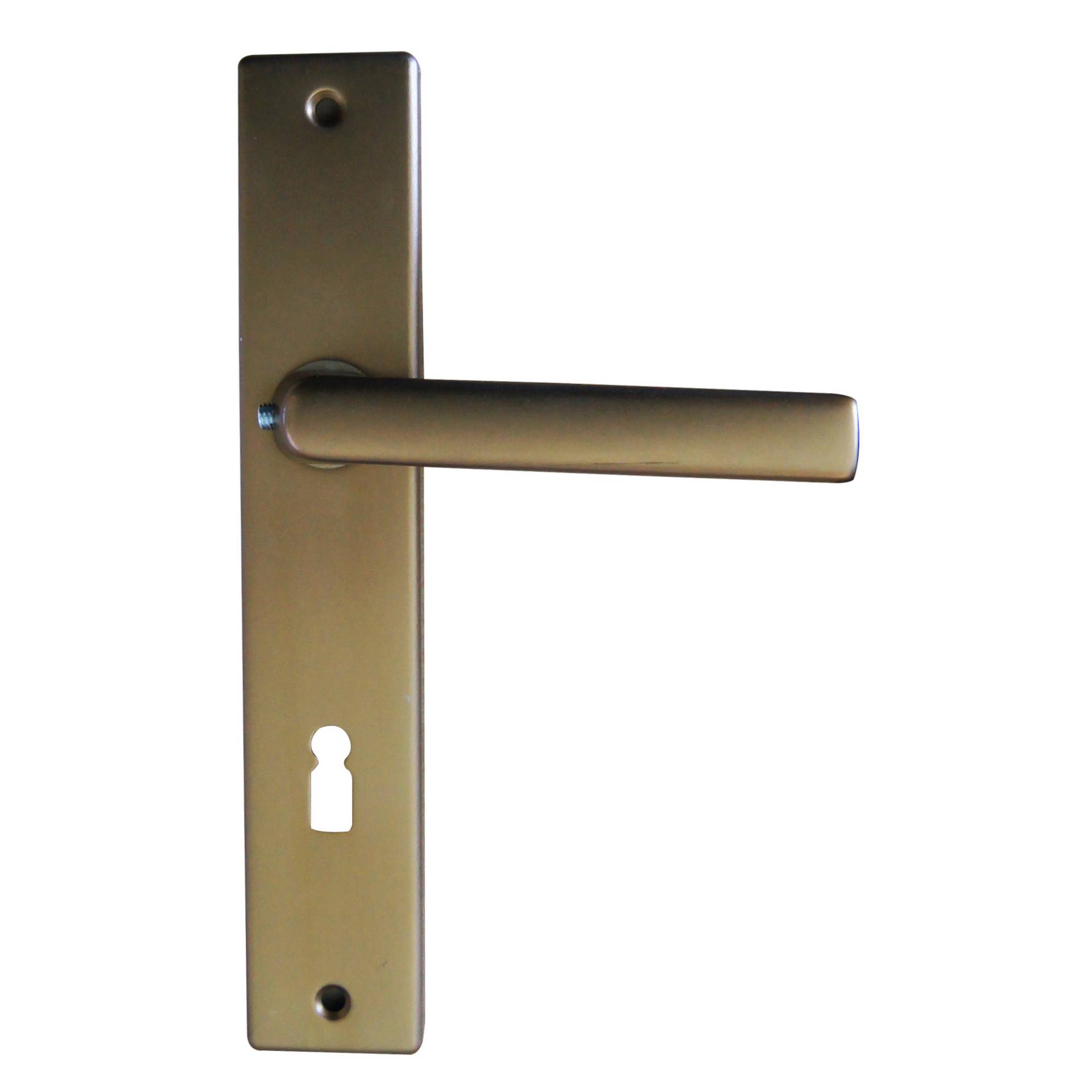 Alpertec Langschildgarnitur 'Bonn' BB Aluminium F4 eloxiert von Alpertec