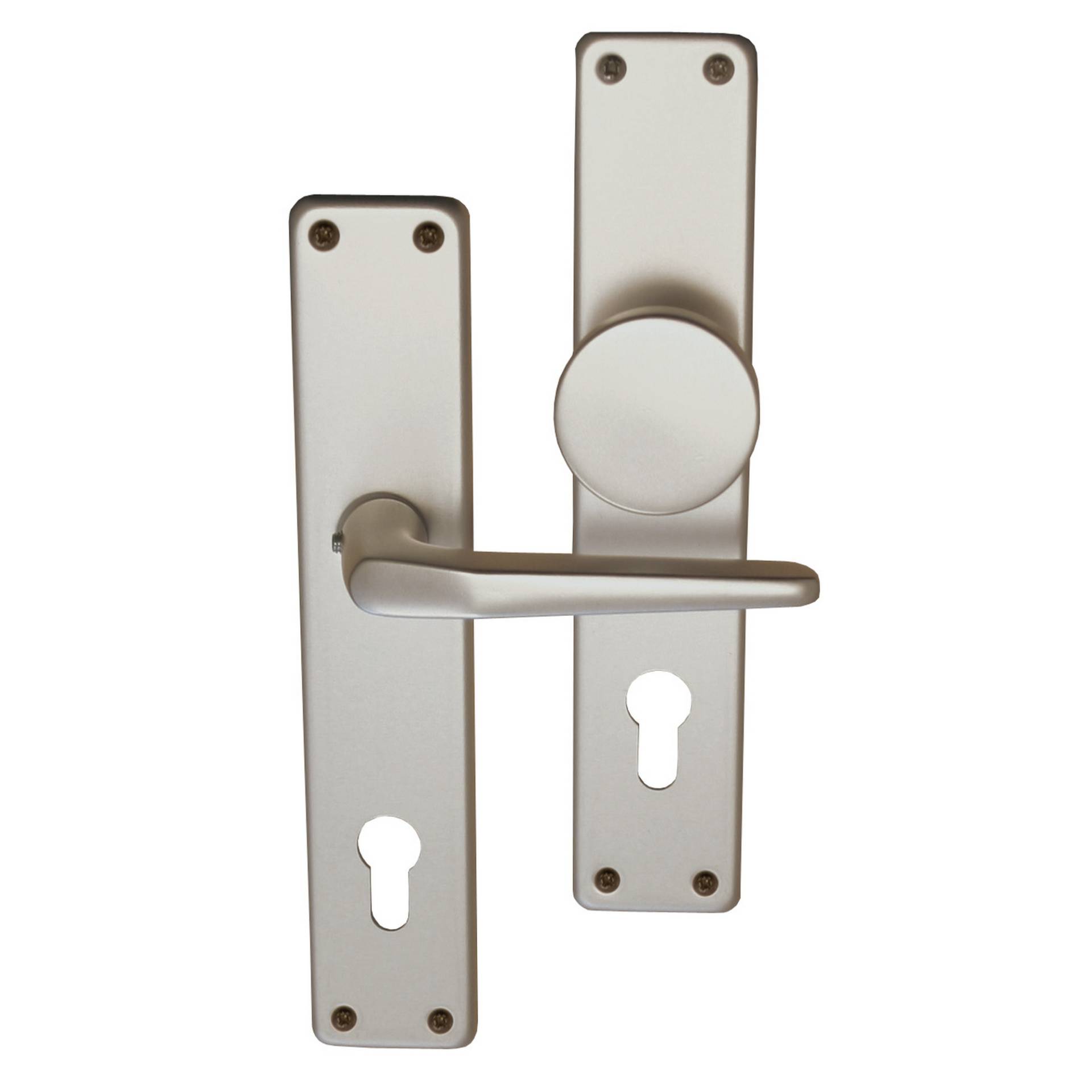 Alpertec Langschildgarnitur 'Tanja' PZ, Aluminium F1 eloxiert, rechts/links von Alpertec
