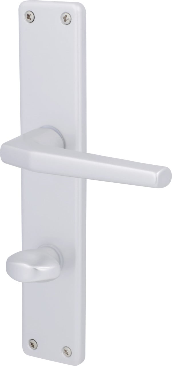 Alpertec WC-Langschildgarnitur Tanja Aluminium F1 silber eckig Alpertec WC-Langschildgarnitur Tanja Aluminium F1 silber eckig von Alpertec