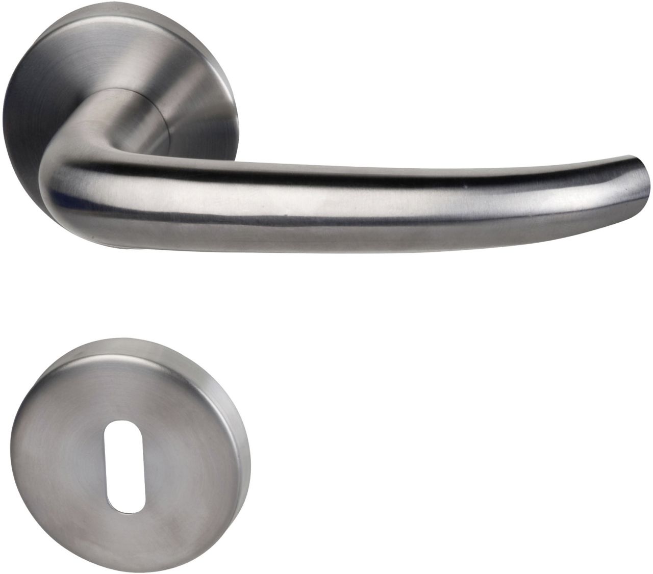 Alpertec BB-Rosettengarnitur Barcelona Edelstahl silber rund Alpertec BB-Rosettengarnitur Barcelona Edelstahl silber rund von Alpertec