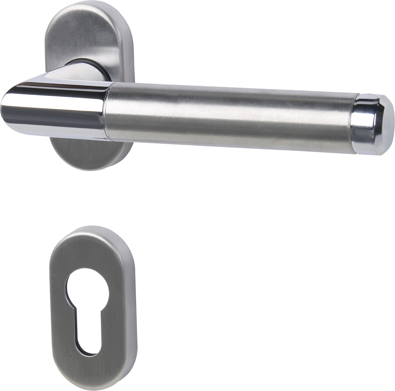 Alpertec Rosetten-Halbgarnitur Cork links Edelstahl silber Alpertec Rosetten-Halbgarnitur Cork links Edelstahl silber von Alpertec