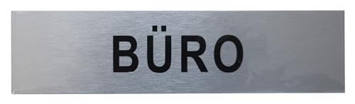 Alu Schild Büro von Alpertec