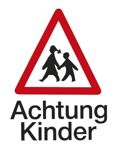 Schild Achtung Kinder von Alpertec