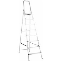 Alpfa 800076 Aluminium Stufen-Stehleiter Arbeitshöhe (max.): 3.46m von Alpfa