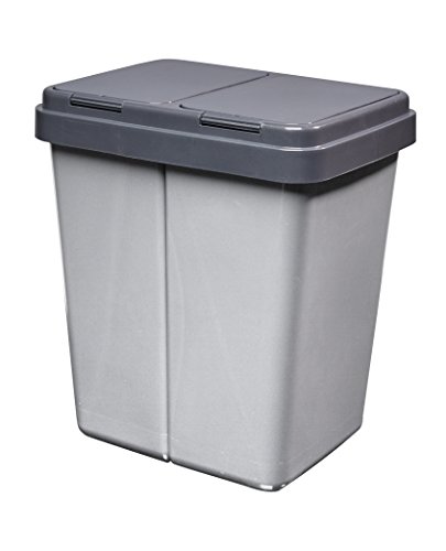 Alpfa Müllbehälter 2 x 30 L Duo Bin #3 - Made in Europe inkl. 2 Ersatzfedern Alpfa Müllbehälter 2 x 30 L Duo Bin #3 - Made in Europe inkl. 2 Ersatzfedern von Alpfa