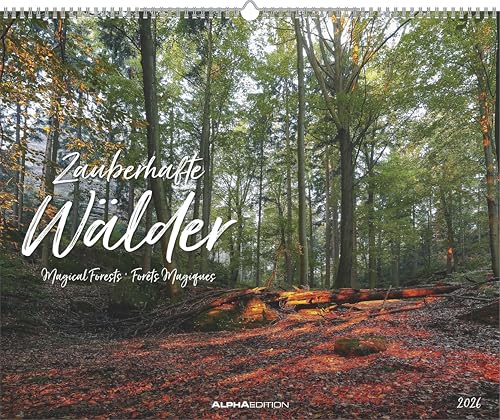 ALPHA EDITION - Zauberhafte Wälder 2026-52 x 42,5 cm: Magical Forests ALPHA EDITION - Zauberhafte Wälder 2026-52 x 42,5 cm: Magical Forests von Alpha Edition