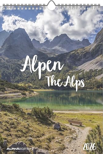 Alpen 2026 - Bild-Kalender 23,7x34 cm - The Alps - Wandkalender - mit Platz für Notizen - Alpha Edition Alpen 2026 - Bild-Kalender 23,7x34 cm - The Alps - Wandkalender - mit Platz für Notizen - Alpha Edition von Alpha Edition