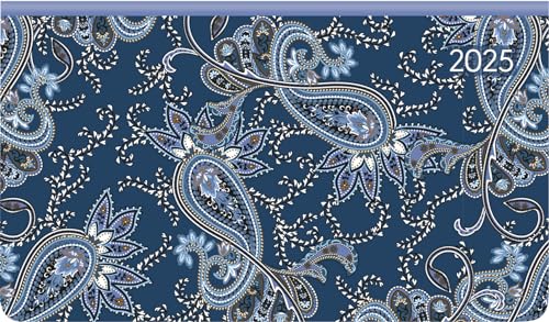 Alpha Edition - Ladytimer Pad Arabian Pattern 2025 Taschenkalender, 15,6x9cm, Kalender mit 128 Seiten, im praktischen Querformat mit einem Info- und Adressteil und viel Platz für Notizen. von Alpha Edition