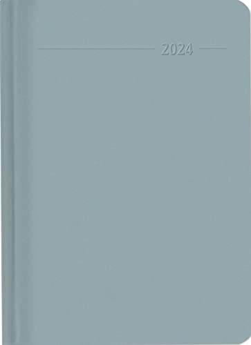 Buchkalender Mini Sydney Silver 2024 - Büro-Kalender - Cheftimer 10,7x15,2 cm - 1 Tag 1 Seite - 352 Seiten - Alpha Edition von Alpha Edition