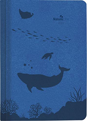 Buchkalender Nature Line Ocean 2024 - Taschen-Kalender A5 - 1 Tag 1 Seite - 416 Seiten - Umwelt-Kalender - mit Hardcover - Alpha Edition von Alpha Edition