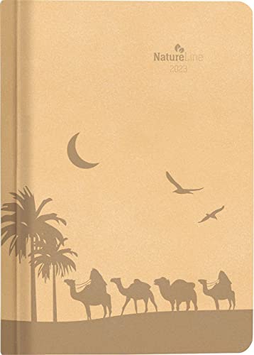Buchkalender Nature Line Sand 2023 - Taschen-Kalender A5 - 1 Tag 1 Seite - 416 Seiten - Umwelt-Kalender - mit Hardcover - Alpha Edition von Alpha Edition
