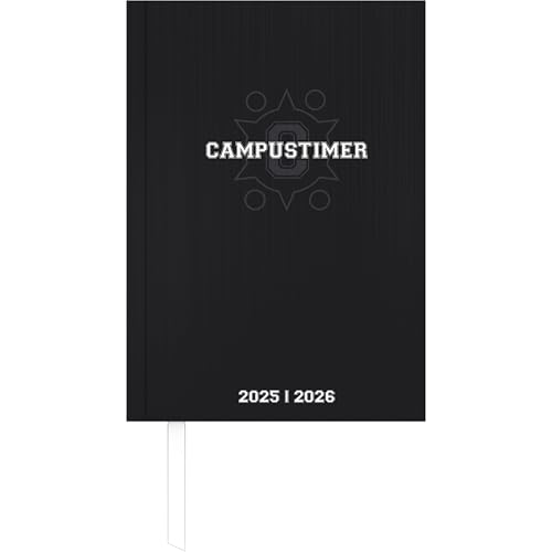 Campustimer Black - A6 Semester-Planer - Studenten-Kalender 2025/2026 - Notiz-Buch - schwarz - Weekly - Alpha Edition Campustimer Black - A6 Semester-Planer - Studenten-Kalender 2025/2026 - Notiz-Buch - schwarz - Weekly - Alpha Edition von Alpha Edition