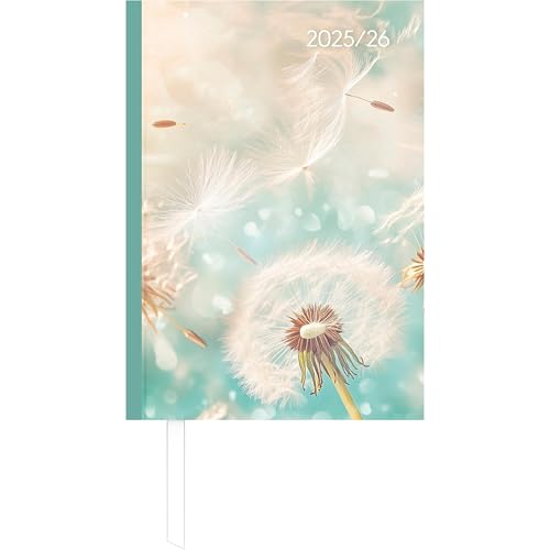 Campustimer Blowballs - A6 Semester-Planer - Studenten-Kalender 2025/2026 - Notiz-Buch - Weekly - Pusteblume - Alpha Edition von Alpha Edition