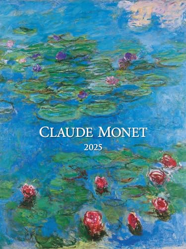 Alpha Edition - Claude Monet 2025 Bildkalender, 42x56cm, Kunstkalender mit hochwertigen Kunstabbildungen für jeden Monat, vom Künstler Claude Monet, internationales Kalendarium von Alpha Edition