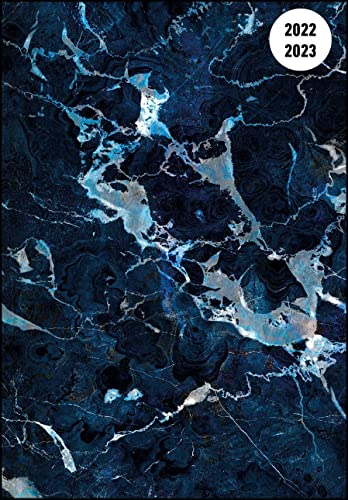 Collegetimer Black Marble 2022/2023 - Schüler-Kalender A6 (10x15 cm) - Marmor - Weekly - 224 Seiten - Terminplaner - Alpha Edition (Collegetimer A6 Weekly) von Alpha Edition