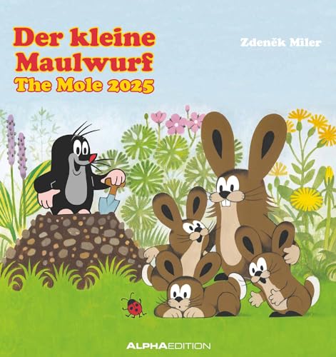 Der kleine Maulwurf 2025 - Postkarten-Kalender - Kalender-mit-Postkarten - zum-raustrennen - 16x17: The Mole von Alpha Edition