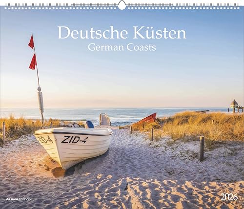 Deutsche Küsten 2026 - Bildkalender XXL 60x50 cm - hochwertiger Wandkalender im Querformat - Landschaftskalender - Wandplaner Deutsche Küsten 2026 - Bildkalender XXL 60x50 cm - hochwertiger Wandkalender im Querformat - Landschaftskalender - Wandplaner von Alpha Edition