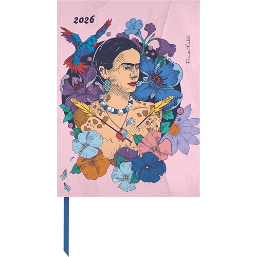 Frida Kahlo 2026 - Diary - Buchkalender - Taschenkalender - 16x22: Magneto Diary von N NEUMANNVERLAGE