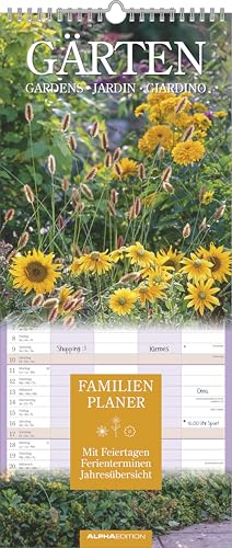 Gärten 2026 Familienplaner - Wandkalender - Familienkalender - 19,5x45 Gärten 2026 Familienplaner - Wandkalender - Familienkalender - 19,5x45 von Alpha Edition