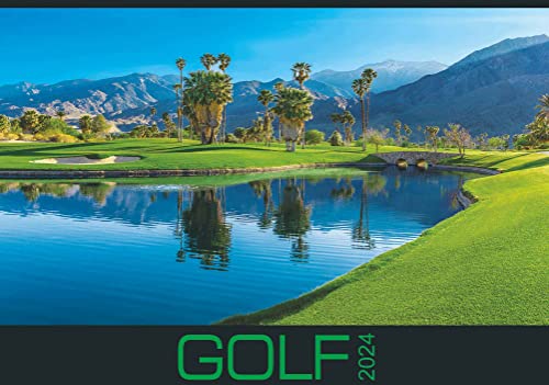 Golf 2024 - Bildkalender 48,5x34 cm im Querformat - internationaler Golfkalender - Sportkalender - Wandplaner - Wandkalender - Alpha Edition von Alpha Edition