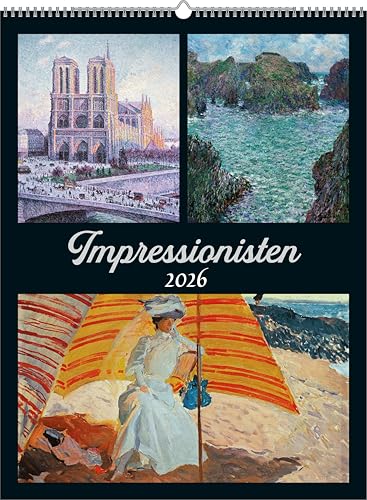 Impressionisten 2026 - Bild-Kalender 42x56 cm - Impressionists - Kunstkalender - Wand-Kalender - Malerei - Alpha Edition Impressionisten 2026 - Bild-Kalender 42x56 cm - Impressionists - Kunstkalender - Wand-Kalender - Malerei - Alpha Edition von Alpha Edition