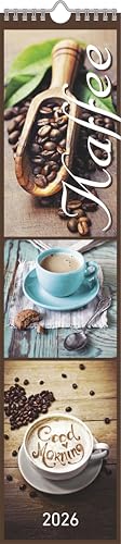 Küchenplaner Kaffee 2026 - Streifen-Kalender 11,3x49x5 cm - Kaffeekalender - mit leckeren Rezepten - Wandplaner - Küchenkalender - Alpha Edition Küchenplaner Kaffee 2026 - Streifen-Kalender 11,3x49x5 cm - Kaffeekalender - mit leckeren Rezepten - Wandplaner - Küchenkalender - Alpha Edition von Alpha Edition