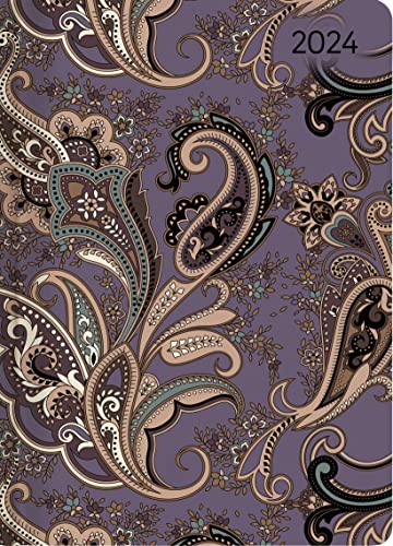 Ladytimer Paisley 2024 - Taschenkalender A6 (10,7x15,2 cm) - Weekly - 192 Seiten - Notiz-Buch - Termin-Planer - Alpha Edition von Alpha Edition