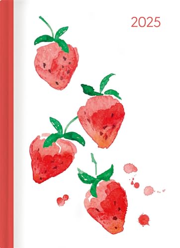 Mini-Buchkalender Style Fruits 2025 - Taschen-Kalender A6 - Dschungel - Day By Day - 352 Seiten - Notiz-Buch - Alpha Edition von Alpha Edition