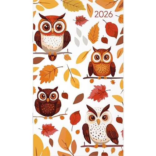 Miniplaner Style Eulen 2026 - Taschen-Kalender 9x15 cm - Weekly - 64 Seiten - 1 Seite 1 Woche - Notiz-Heft - Alpha Edition Miniplaner Style Eulen 2026 - Taschen-Kalender 9x15 cm - Weekly - 64 Seiten - 1 Seite 1 Woche - Notiz-Heft - Alpha Edition von Alpha Edition