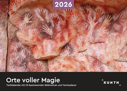 Orte voller Magie - KUNTH Tischkalender 2026: Wochenkalender mit faszinierenden Fotomotiven und einem praktischen Terminplaner (KUNTH Tischkalender mit Wochenplaner) von KUNTH