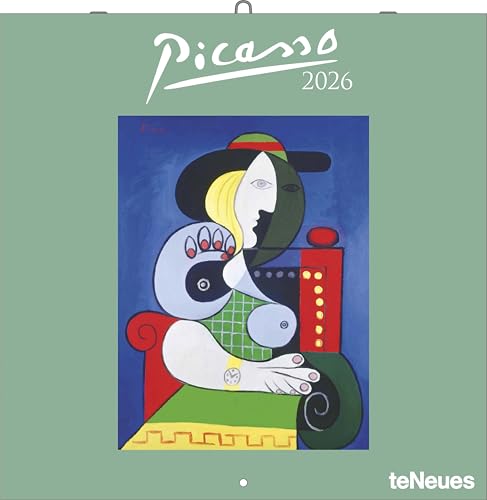Picasso 2026 - Wand-Kalender - Broschüren-Kalender - 30x30 - 30x60 geöffnet - Kunst-Kalender von N NEUMANNVERLAGE