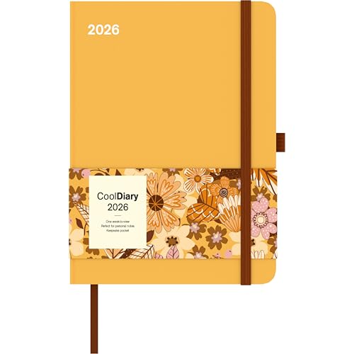 Ray Flower 2026 - Diary - Buchkalender - Taschenkalender - 16x22: Cool Diary von N NEUMANNVERLAGE