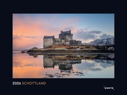 Schottland - KUNTH Wandkalender 2026: Hochwertiger, bildstarker Kalender mit Spiralbindung im Großformat (KUNTH Wandkalender Black Edition 60 x 45 cm) von KUNTH