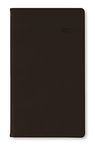 Slimtimer Touch schwarz 2024 - Taschenkalender 9,5x16 cm - seperates Adressheft - Weekly - 128 Seiten - Quer-Planer - Alpha Edition von Alpha Edition