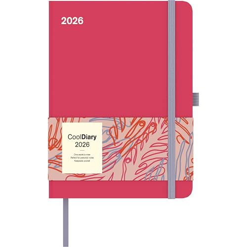 Sunset Coral 2026 - Diary - Buchkalender - Taschenkalender - 16x22: Cool Diary von N NEUMANNVERLAGE