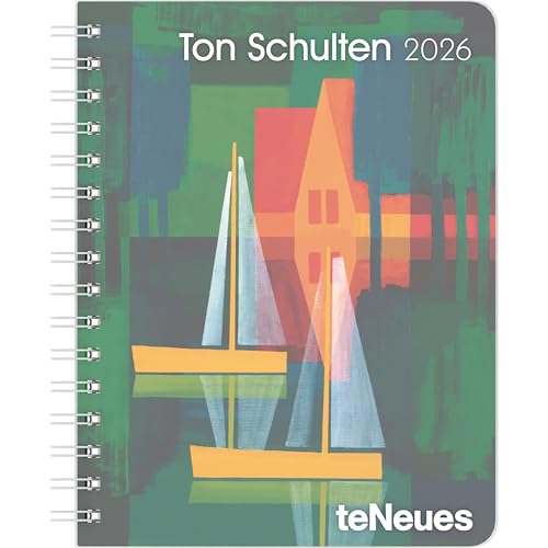 Ton Schulten 2026 - Diary - Buchkalender - Taschenkalender - Kunstkalender - 16,5x21,6: Diary von N NEUMANNVERLAGE