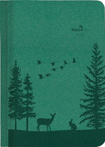 Wochen-Minitimer Nature Line Forest 2025 - Taschen-Kalender A6 - 1 Woche 2 Seiten - 192 Seiten - Umwelt-Kalender - mit Hardcover - Alpha Edition von Alpha Edition