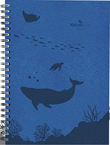 Wochenplaner Nature Line Ocean 2024 - Taschen-Kalender A5 - 1 Woche 2 Seiten - Ringbindung - 128 Seiten - Umwelt-Kalender - mit Hardcover - Alpha Edition von Alpha Edition