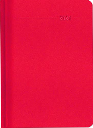 Wochenplaner XL Sydney Red 2024 - Büro-Kalender A5 - Cheftimer 17x24 cm - 1 Woche 2 Seiten - 144 Seiten - Alpha Edition von Alpha Edition