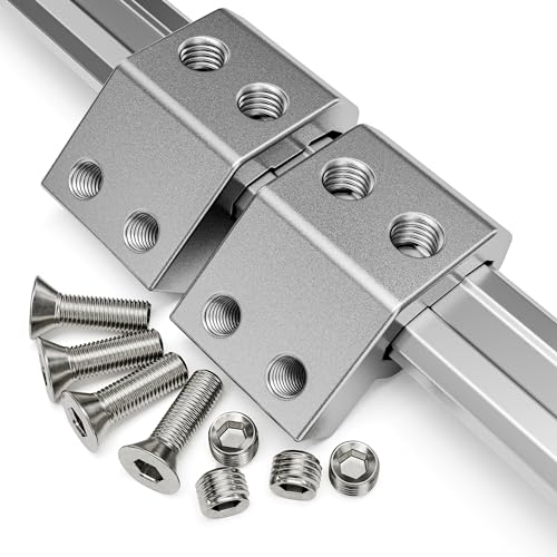 Alpha Engineered Universelle Halterungen, kompatibel mit Milwaukee Packout OEM-Schienen (Silber), (M011) von Alpha Engineered