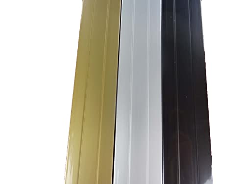 Alpha-Tex Alu-Übergangsprofil für Türschwellen (1m), selbstklebend, bronze von Alpha-Tex Produktions- und Handels GmbH