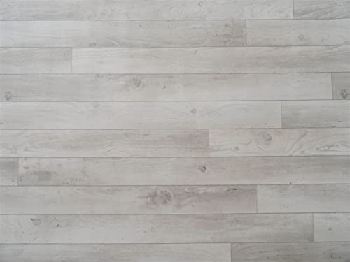 PVC Bodenbelag Vinylboden in rustikalem Holz, Zuschnitt (2m breit, 6,5m lang) von Alpha-Tex Produktions- und Handels GmbH