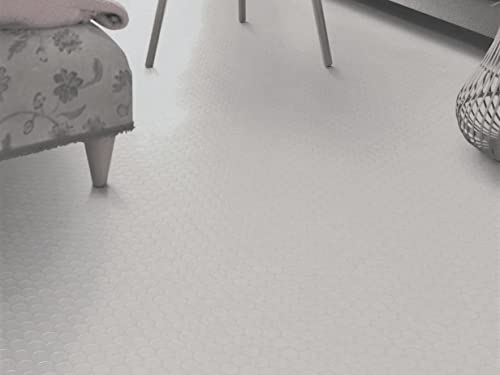 Alpha-Tex PVC Bodenbelag Vinylboden mit weissen Punkten, Zuschnitt (2m breit, 3m lang) von Alpha-Tex Produktions- und Handels GmbH