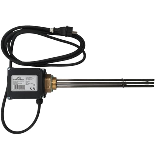 Heizpatrone 3,0 kW mit Netzstecker 3m Heizstab Heizelement PV-geeignet Heizpatrone 3,0 kW mit Netzstecker 3m Heizstab Heizelement PV-geeignet von Alpha Thermotec